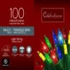 Celebrations Incandescent Multicolored 100 Ct String Christmas Lights 20 Ft. -Alpine Sales Store d098d025 0f59 4185 9da7 83dc59aec886