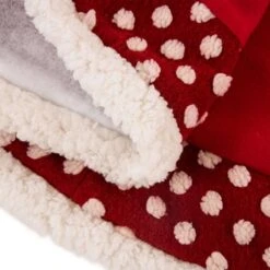 Glitzhome Red/White Polka Dots Tree Skirt 0.39 In. -Alpine Sales Store d0c9d26c 7ec7 4449 9227 781cf087670f