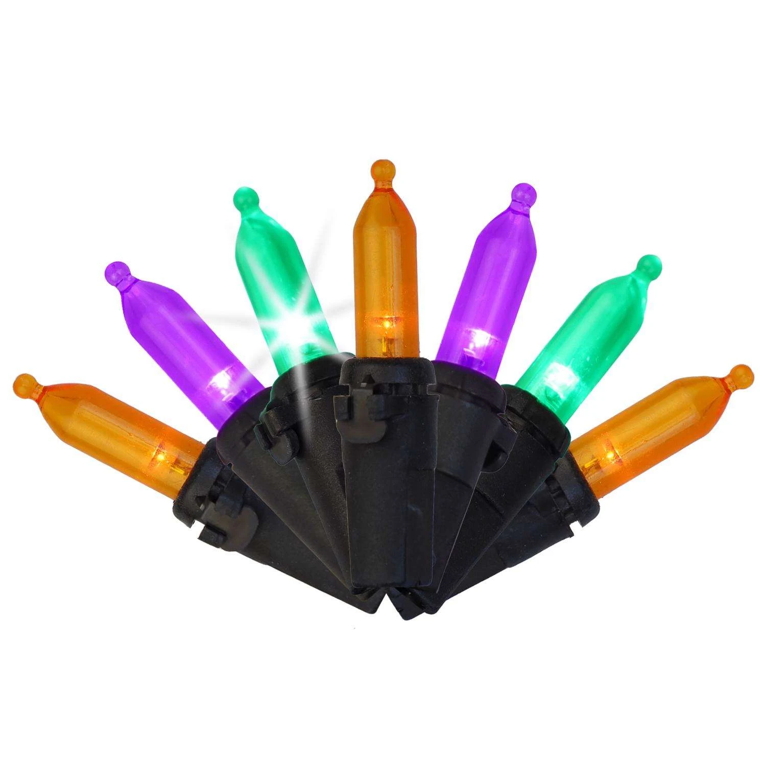 Celebrations Multicolored 100 Ct LED Mini Halloween Strobe String Lights 3 Celebrations Multicolored 100 Ct LED Mini Halloween Strobe String Lights