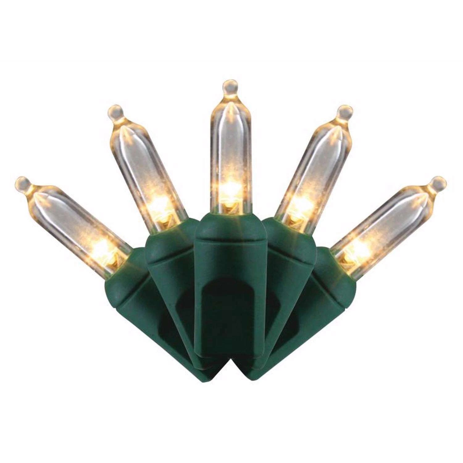 Celebrations Platinum LED T5 Warm White 50 Ct String Christmas Lights 25 Ft. 3 Celebrations Platinum LED T5 Warm White 50 Ct String Christmas Lights 25 Ft.