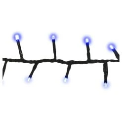 Holiday Bright Lights LED Rice Compact Blue 500 Ct Christmas Lights