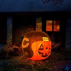 Sporticulture NFL 4 Ft. LED Chicago Bears Jack-O-Helmet Inflatable 11 Sporticulture NFL 4 Ft. LED Chicago Bears Jack-O-Helmet Inflatable -Alpine Sales Store db118691 ce0e 47d1 a61b cb3275d319ac