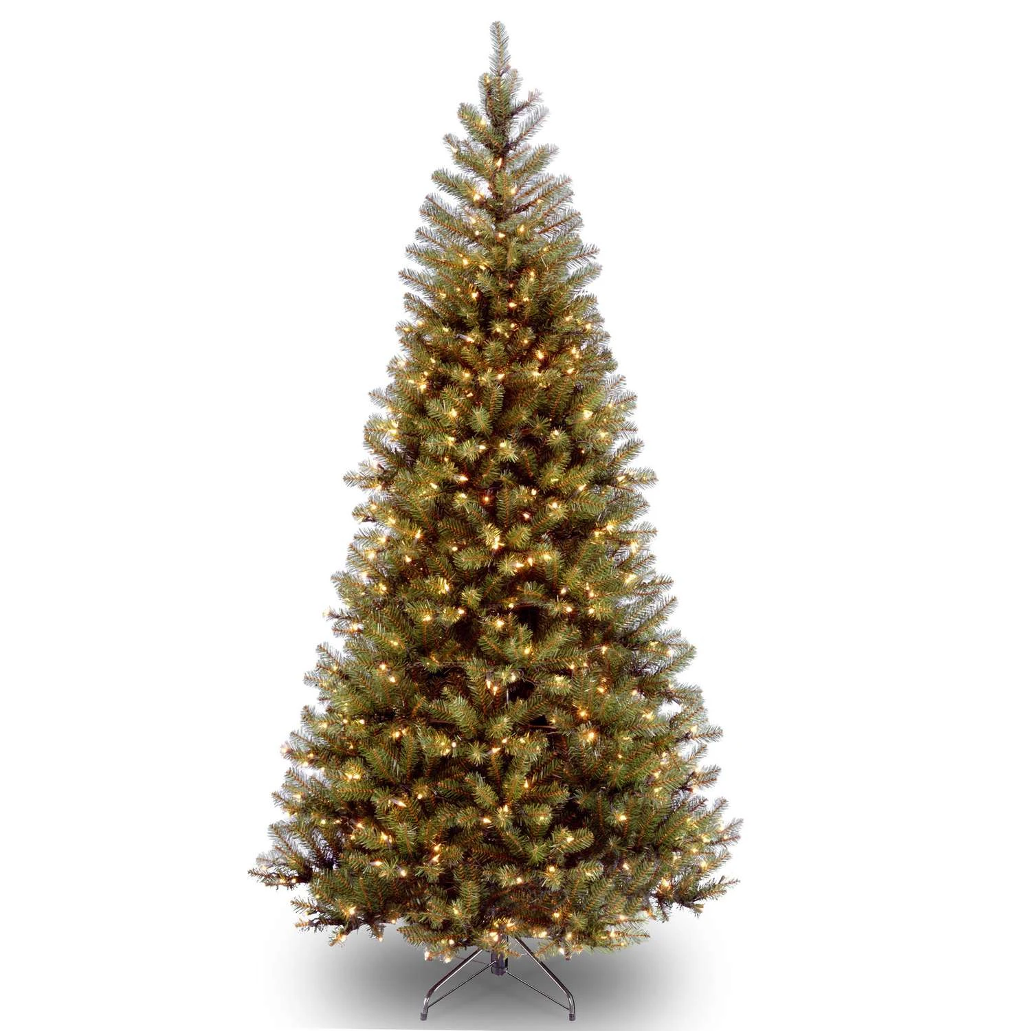 National Tree Company 6 Ft. Full Incandescent 300 Ct Aspen Spruce Christmas Tree 3 National Tree Company 6 Ft. Full Incandescent 300 Ct Aspen Spruce Christmas Tree