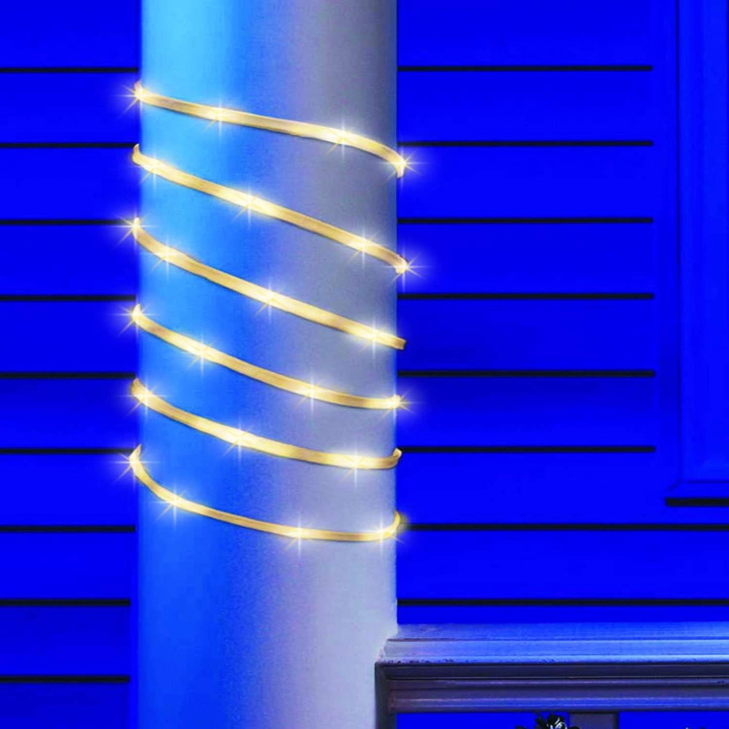 Celebrations LED Clear/Warm White 99 Ct Rope Flex Tape Light 16.5 Ft. 4 Celebrations LED Clear/Warm White 99 Ct Rope Flex Tape Light 16.5 Ft. - Image 2