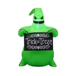 Gemmy Airblown 3.5 Ft. LED Prelit Jack Skellington Oogie Boogie Inflatable