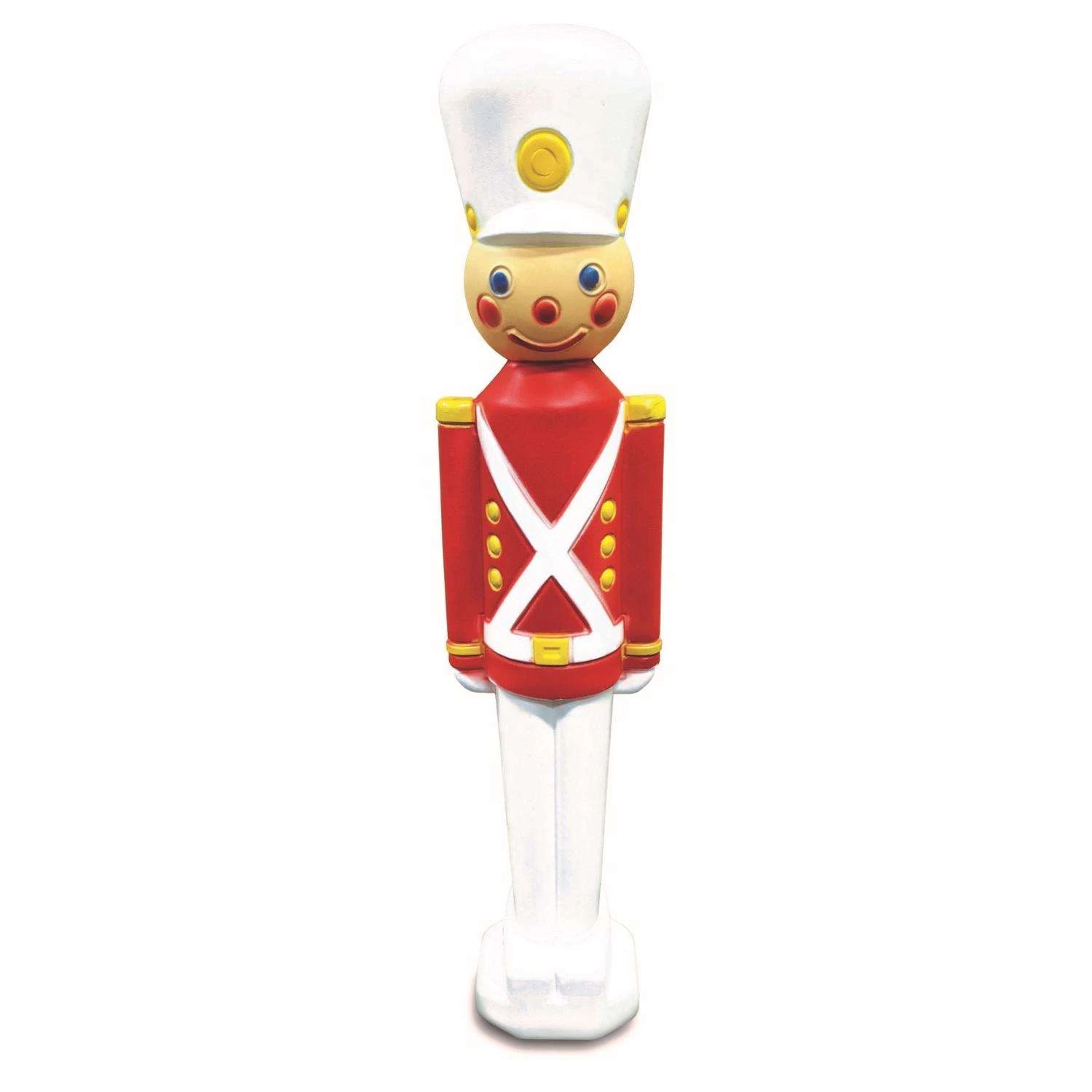 Union Products Incandescent Toy Soldier 2.6 Ft. Blow Mold 3 Union Products Incandescent Toy Soldier 2.6 Ft. Blow Mold