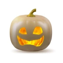 Mindscope Animat3D 11 In. Jabberin Jack White Pumpkin Halloween Decor -Alpine Sales Store ecc752ae 155e 48f9 b165 f97a97250892