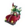Celebrations LED Animated Elf Christmas Tree Delivery Truck 6.5 Ft. Inflatable -Alpine Sales Store f01c1967 cc65 4ad8 b114 54f7e1c52f4f
