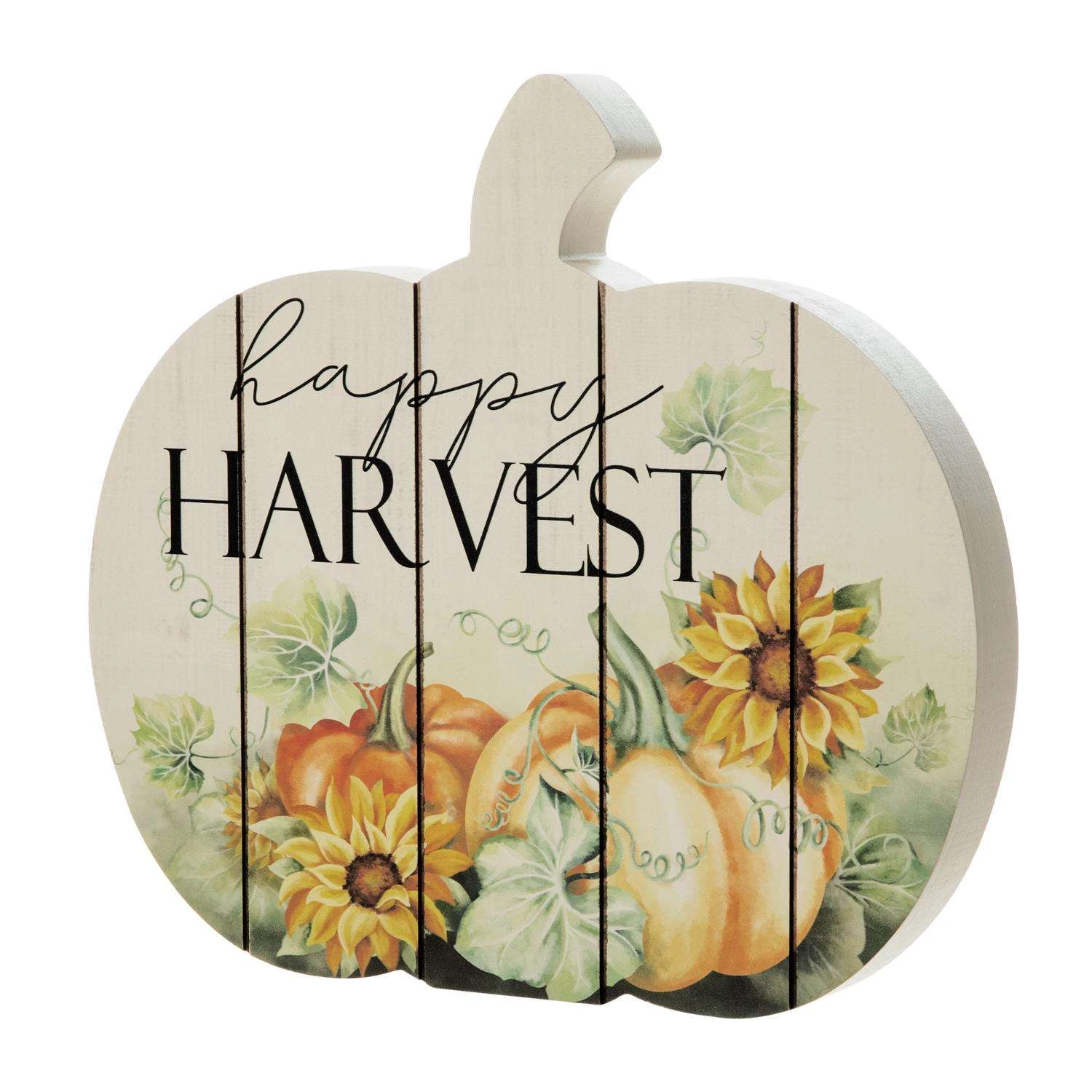 Glitzhome 8.75 In. Pumpkin Tabletop Decor 6 Glitzhome 8.75 In. Pumpkin Tabletop Decor - Image 4