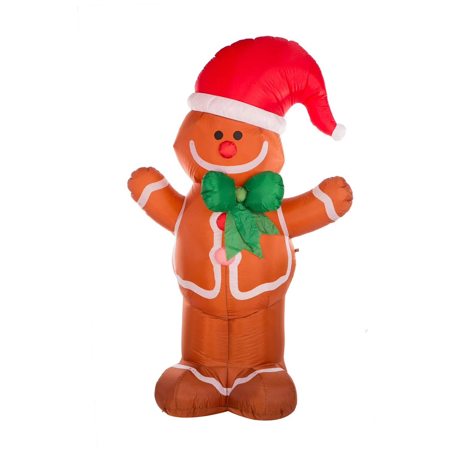 Glitzhome Gingerbread Man Decor 94.49 In. Inflatable 3 Glitzhome Gingerbread Man Decor 94.49 In. Inflatable