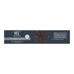 Celebrations Platinum LED Red Shimmer Sphere 16 In. Hanging Decor 9 Celebrations Platinum LED Red Shimmer Sphere 16 In. Hanging Decor -Alpine Sales Store f9527fe3 be32 4fcc 92bb 18bea2067bed